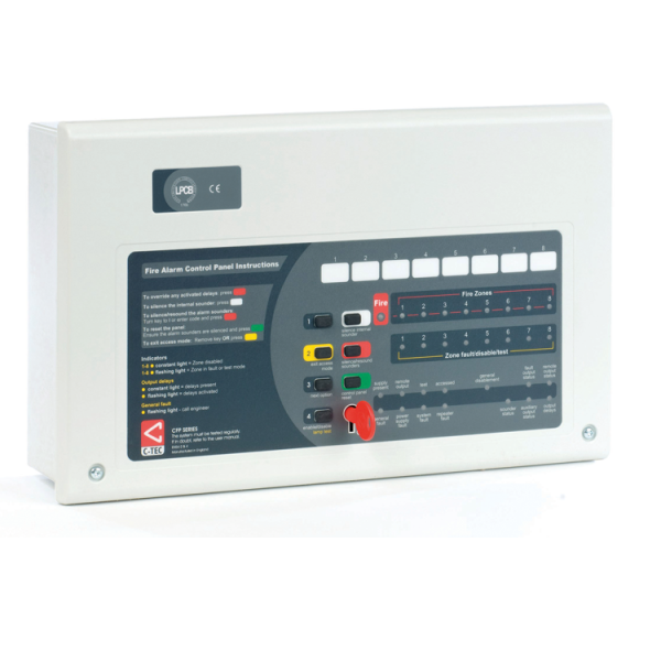 CFP Standard 2 Zone Conventional Fire Alarm Panel – Computers and concepts