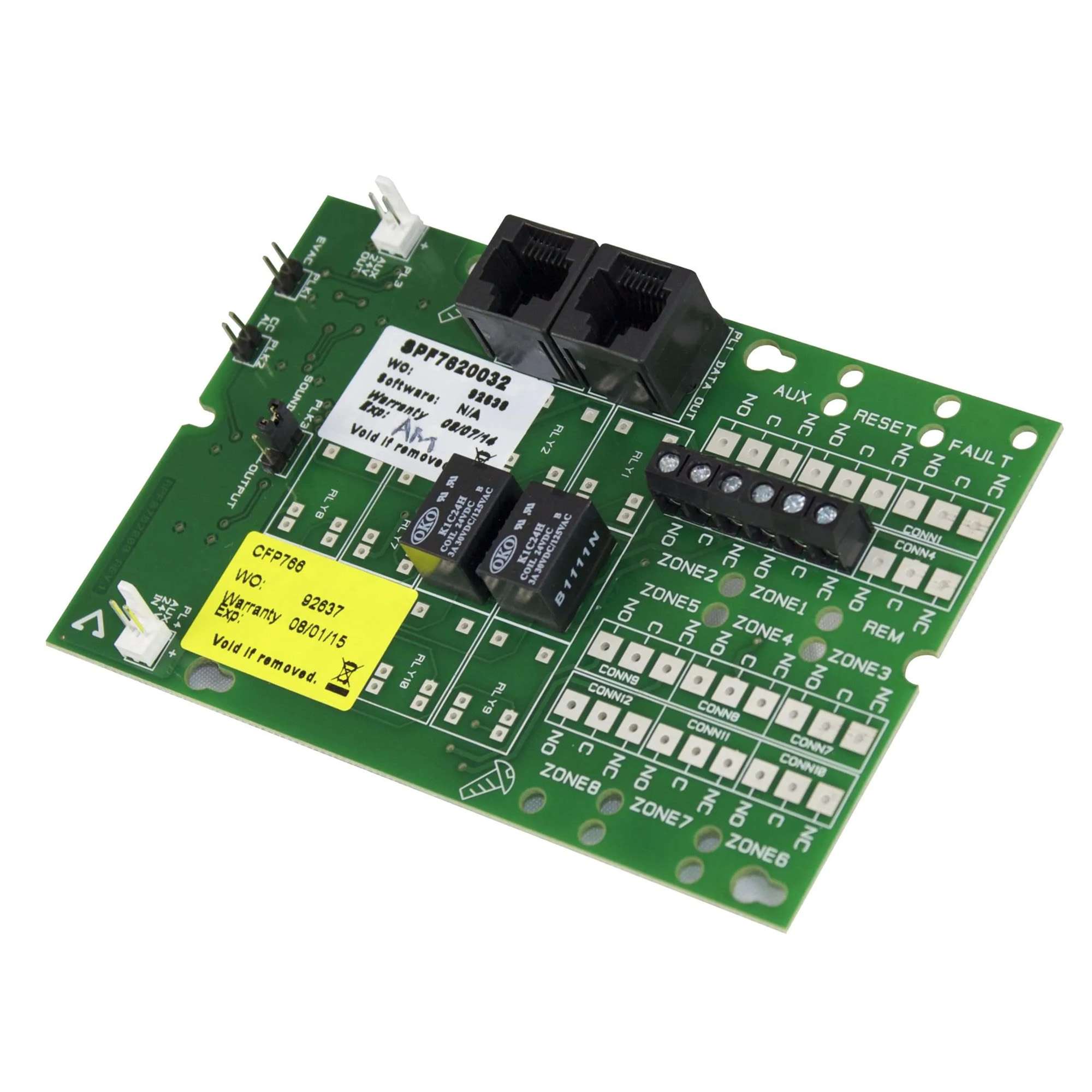 CFP Relay Output Card (2 Output Per Zone Relays)
